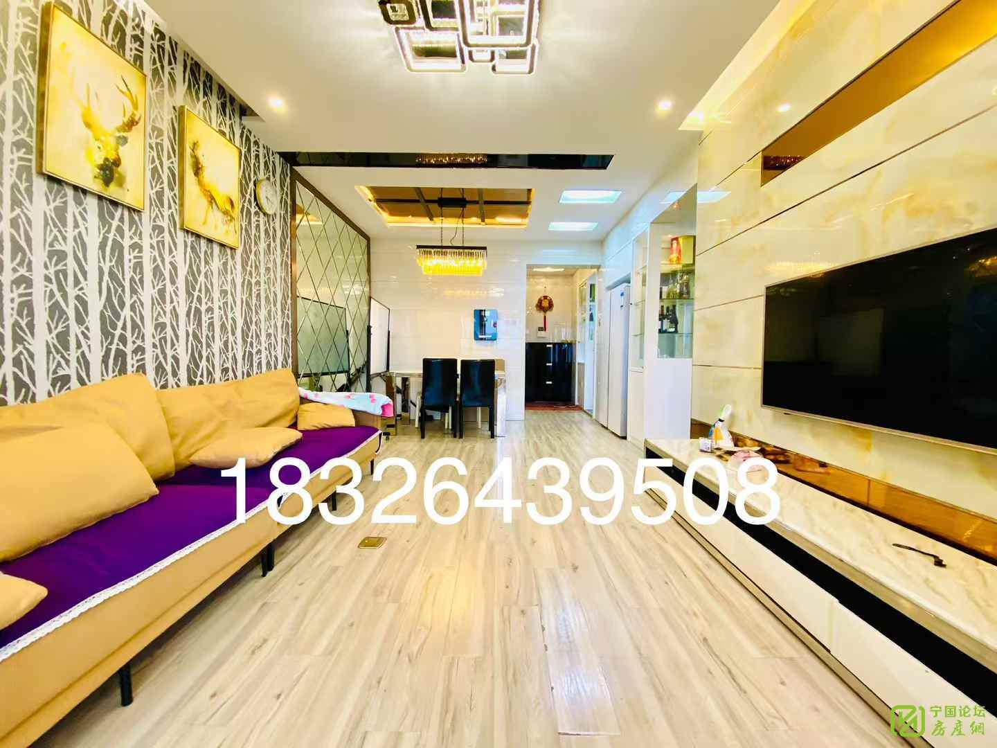 富华电梯精装3室2厅，家具家电齐全，做饭洗澡方便，随时看房