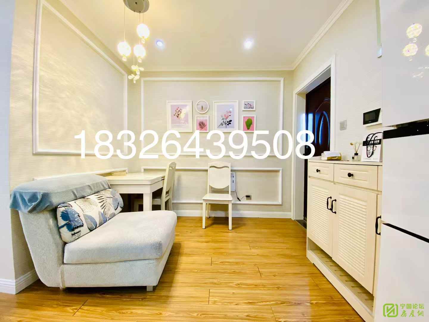 四季花城精装1室1厅，家具家电齐全，做饭洗澡方便，随时看房